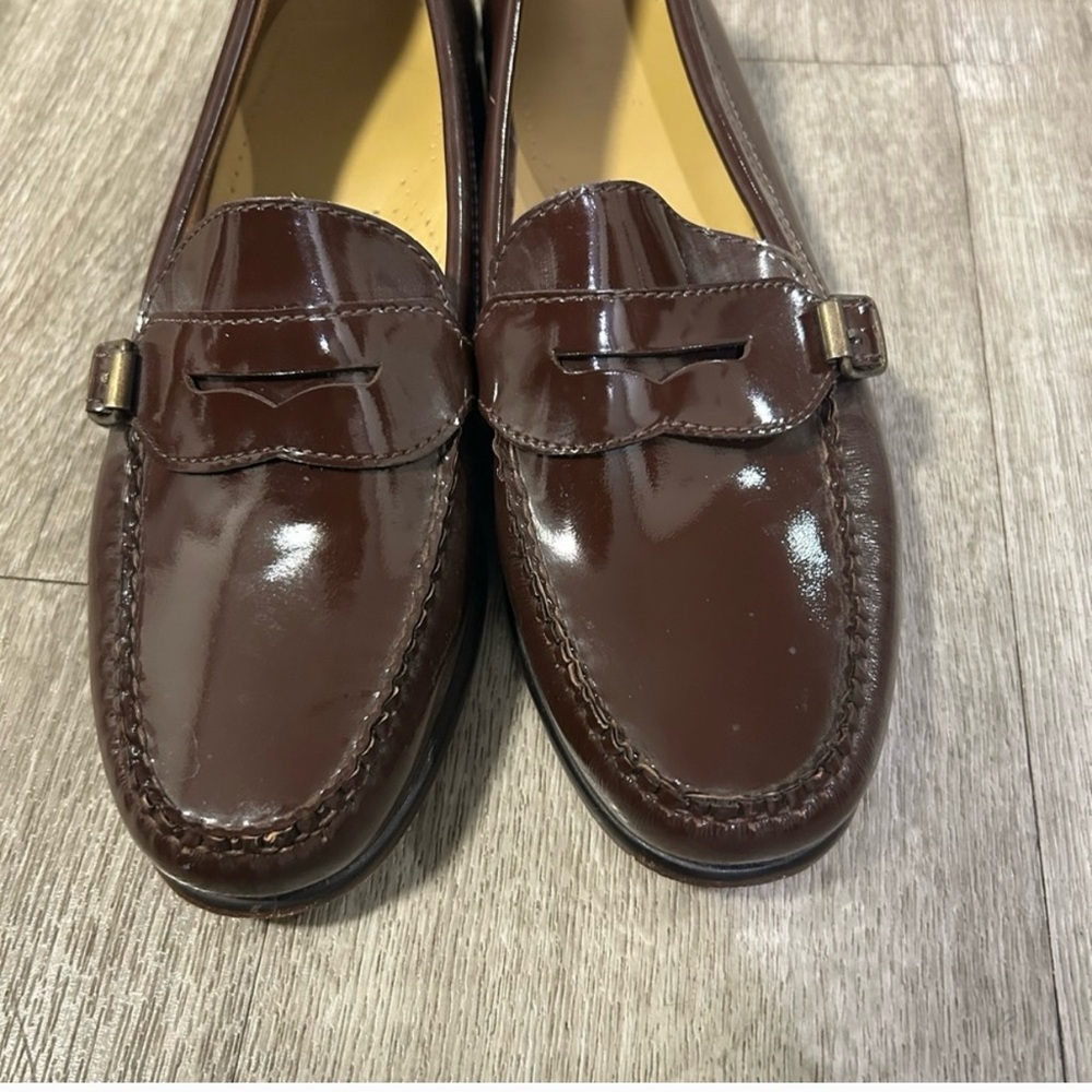 Bass Brown Leather Loafers